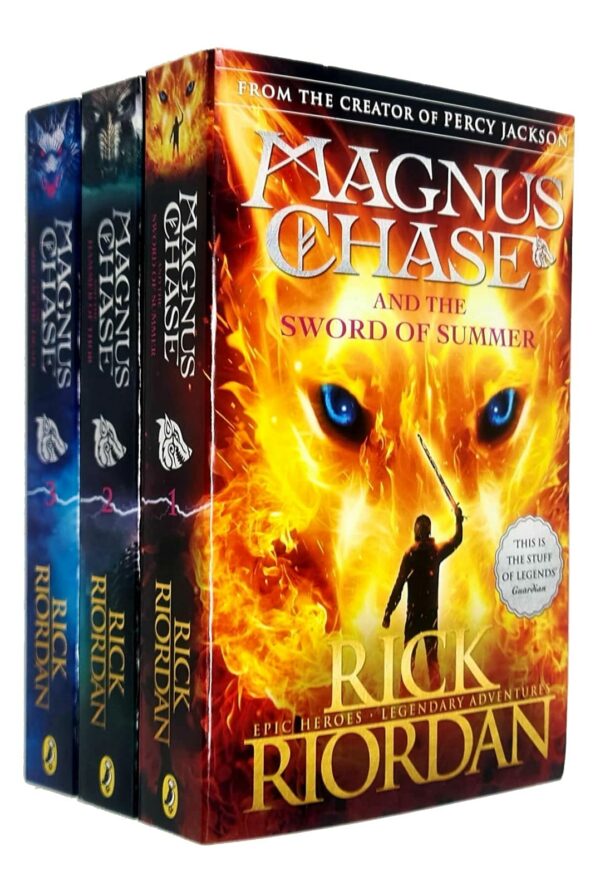 Magnus Chase and the Gods of Asgard Series 3 Book Collection Set By ...