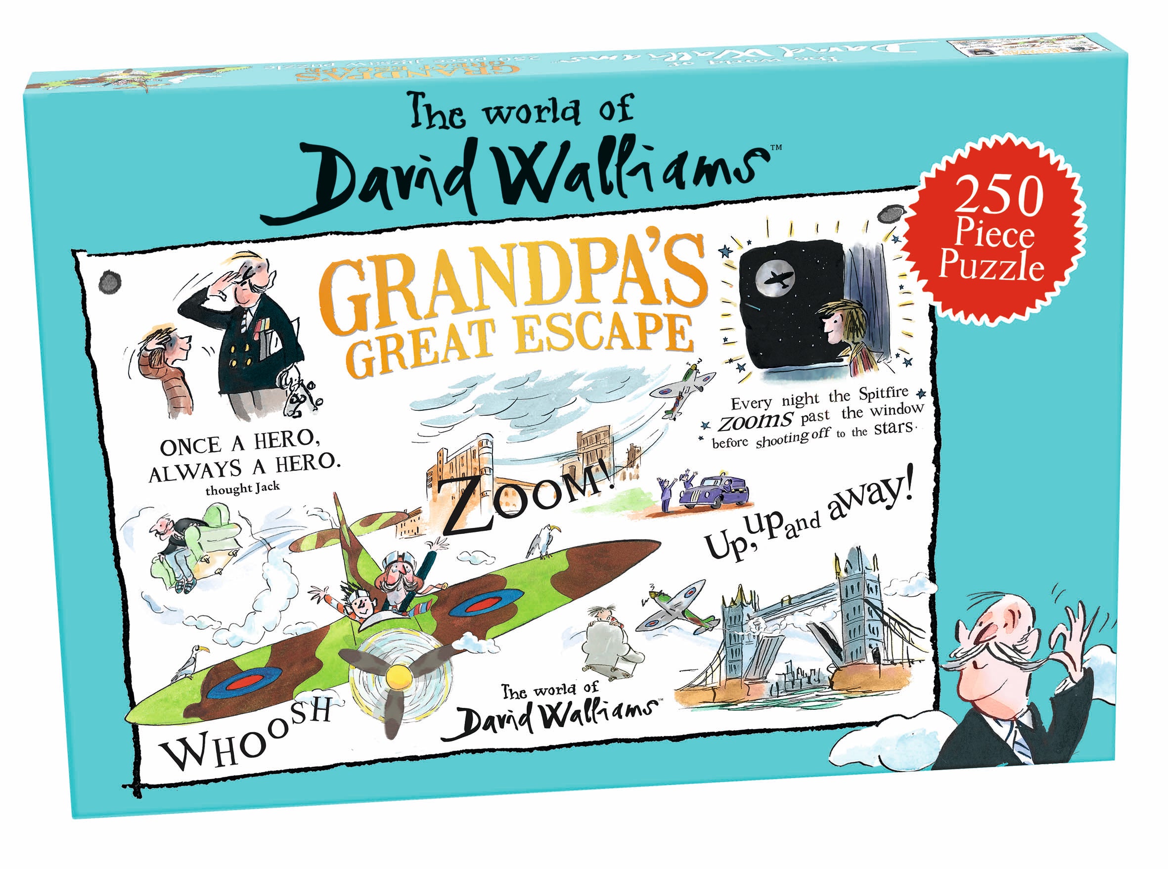 The World of David Walliams – Grandpa’s Great Escape 250 Piece Puzzle