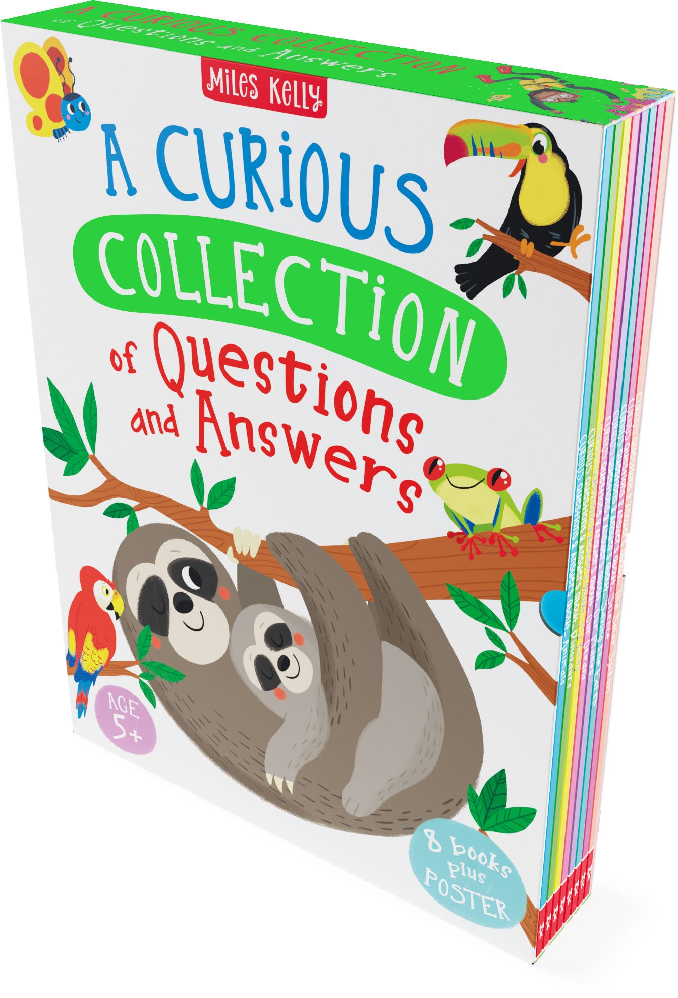 A Curious Collection of Questions & Answers 8 Book Set By Miles Kelly