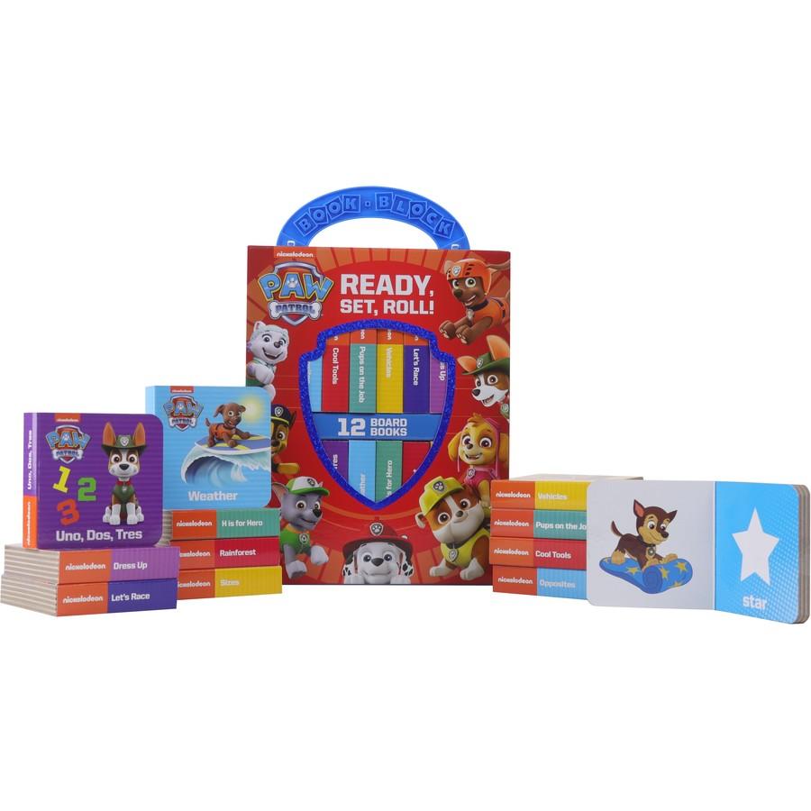 My First Library Paw Patrol Ready, Set, Roll! 12 Board Books Box Set