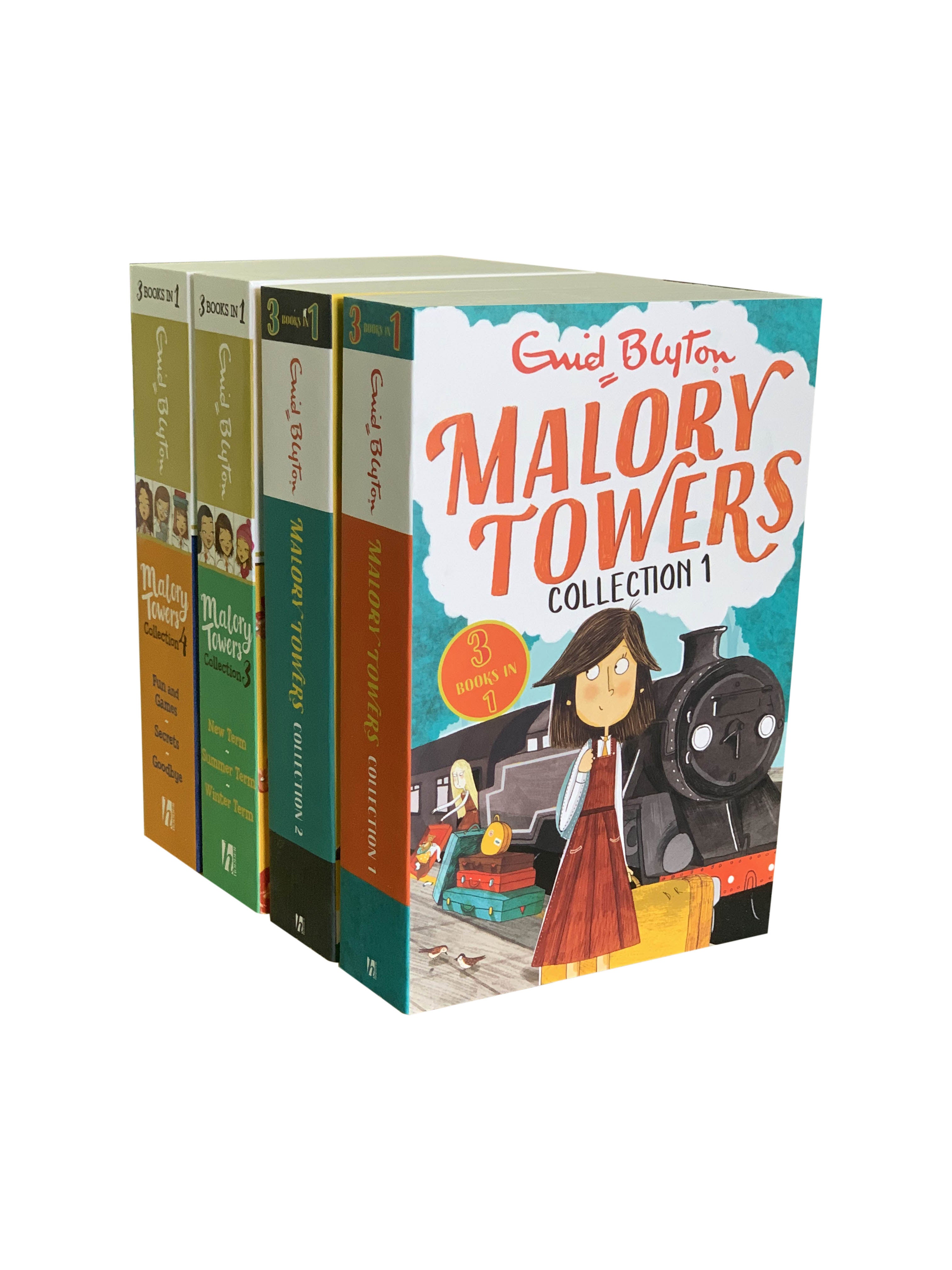 Malory Towers 4 Book 12 Story Collection By Enid Blyton