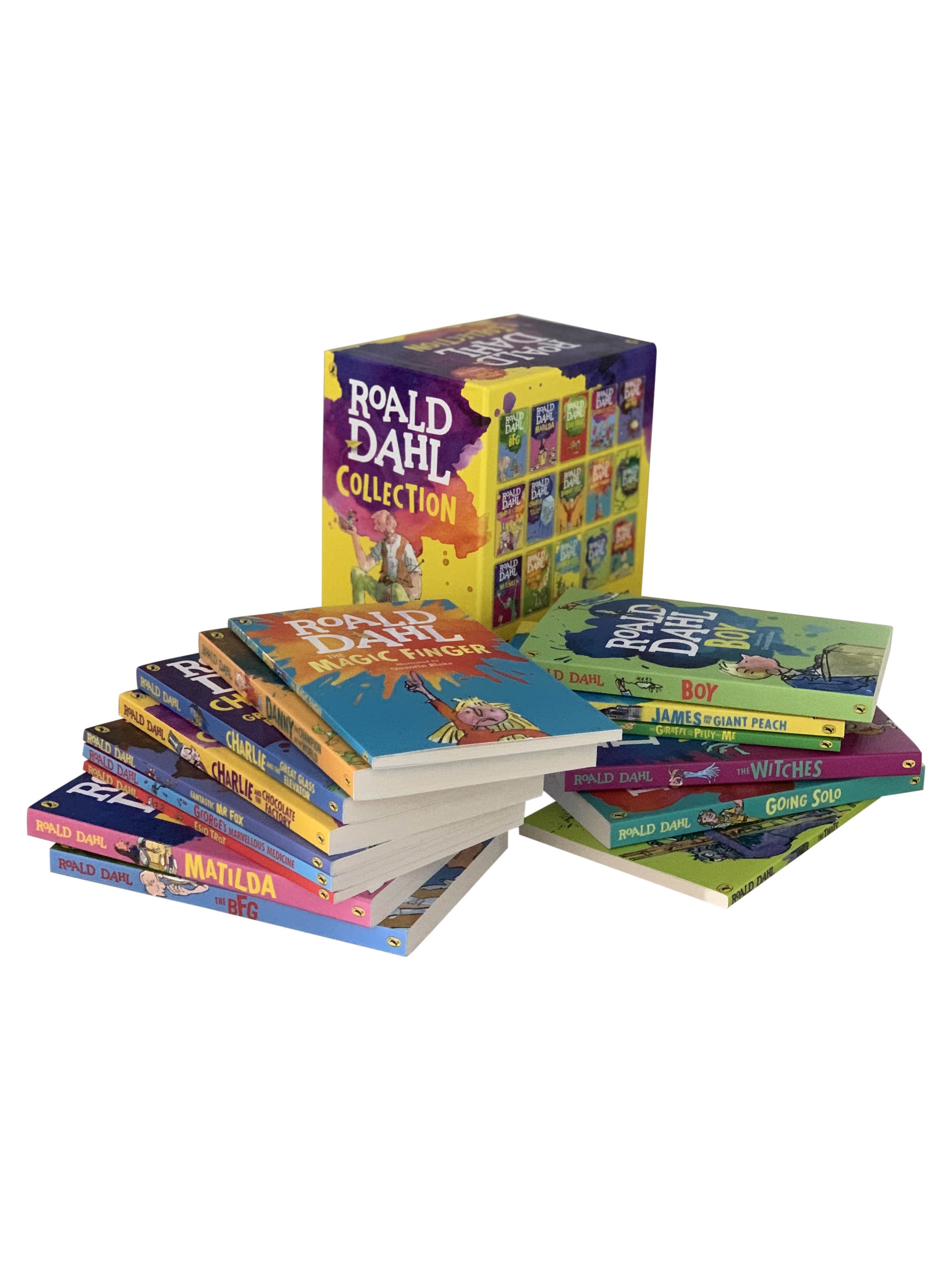 Roald Dahl Children's 15 Book Box Set Collection - Tall Tales Books