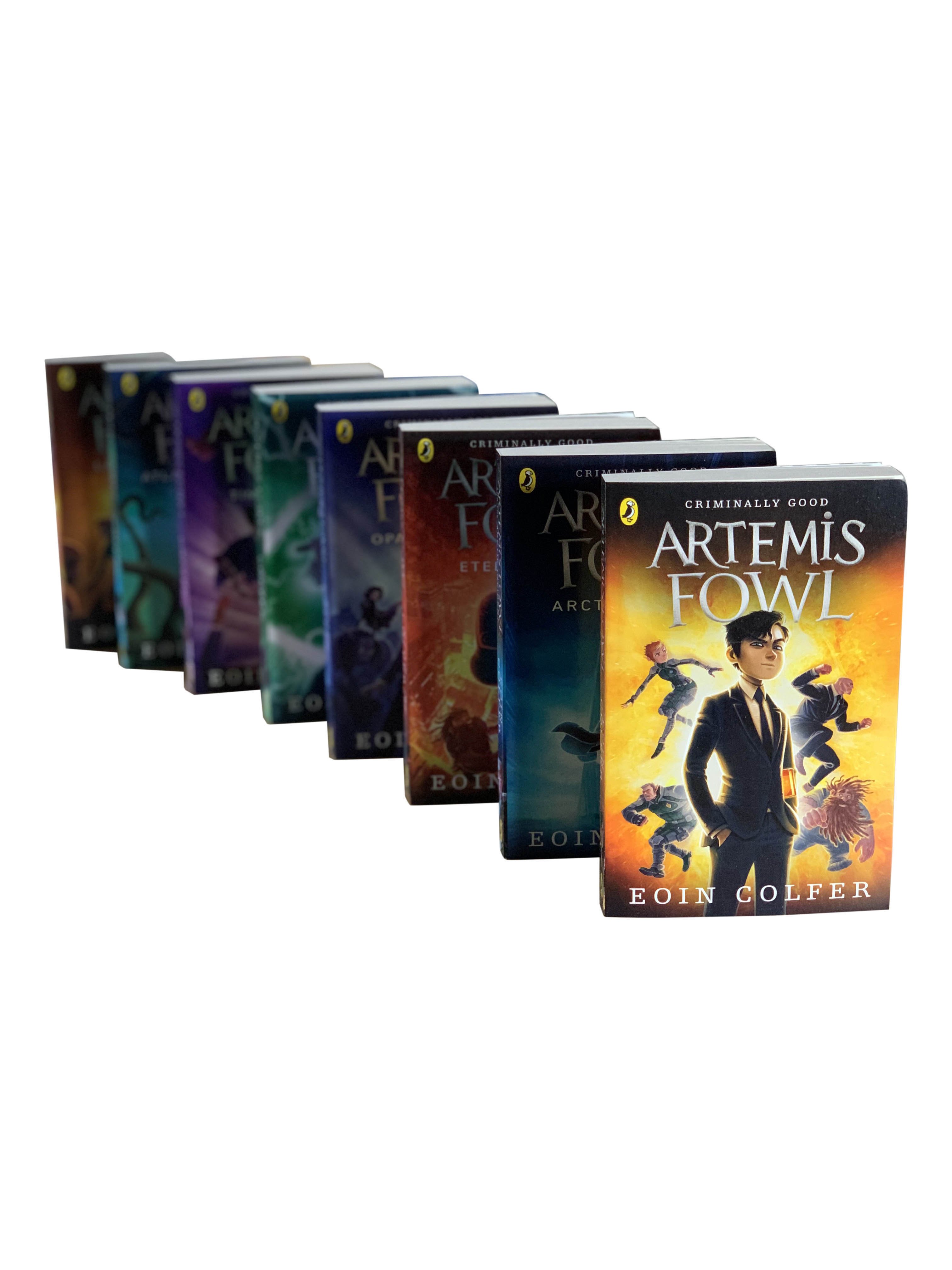 Popular original ficção científica artemis fantasia aventura 8 volume  encaixotado artemis fantasia 8 bks conjunto eoin colfer oin colfer -  AliExpress